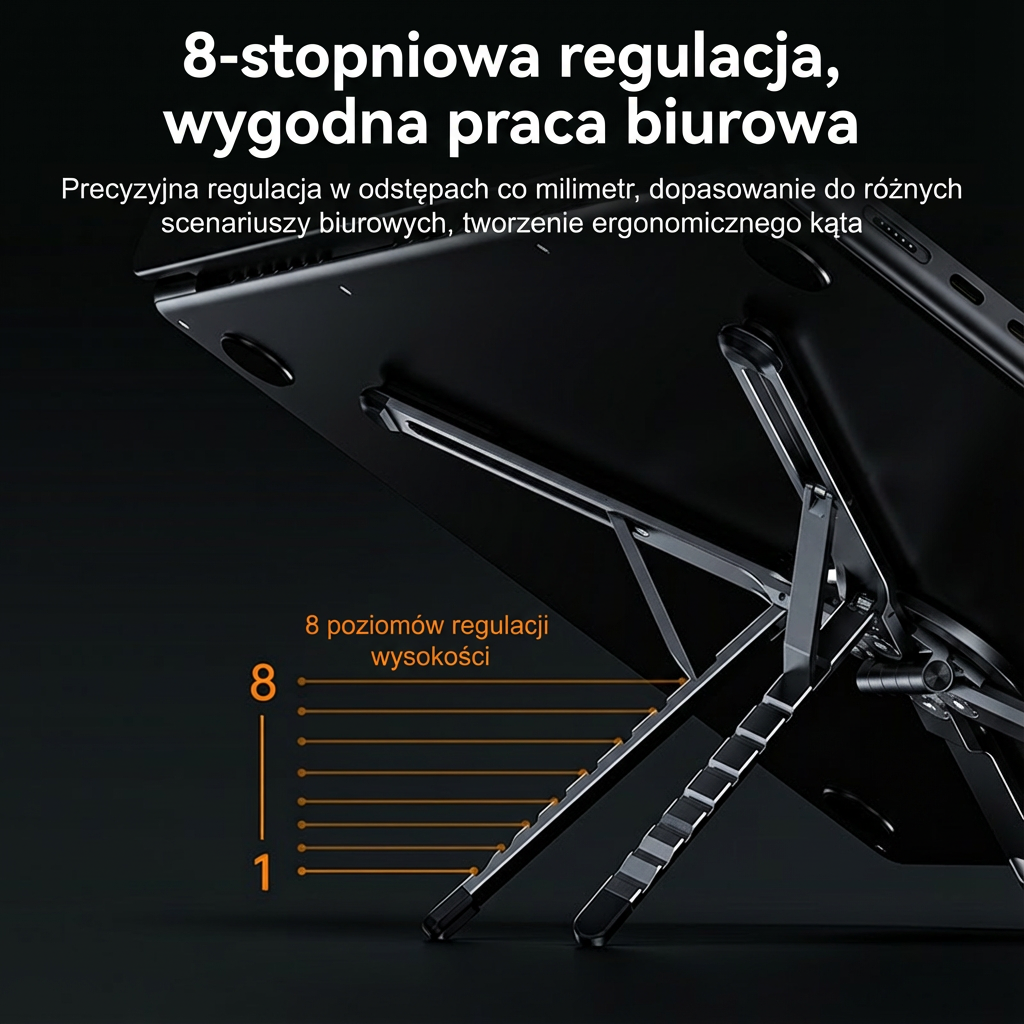 MagFold E05 Pro — magnetyczny stojak 3w1